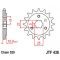 JTF438.15 Звезда передняя 520 JTF438.15 Звезда передняя 520