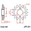 JTF511.14 Звезда передняя 520 JTF511.14 Звезда передняя 520