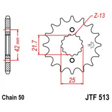 JTF513.14 Звезда передняя 530