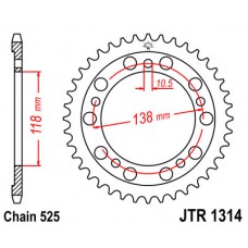 JTR1314.39 Звезда задняя 525