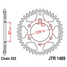 JTR1489.41 Звезда задняя 525