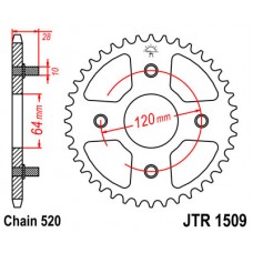 JTR1509.41 Звезда задняя 520