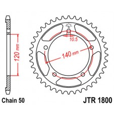 JTR1800.44 Звезда задняя 530 JTR1800.44 Звезда задняя 530
