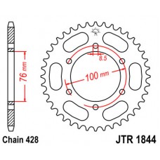 JTR1844.48 Звезда задняя 428