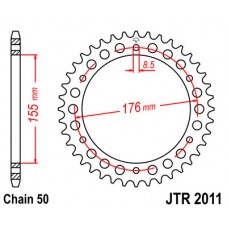JTR2011.43 Звезда задняя 530