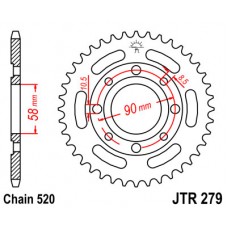 JTR279.31 Звезда задняя 520