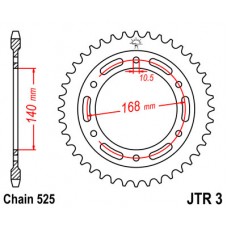 JTR3.42 Звезда задняя 525