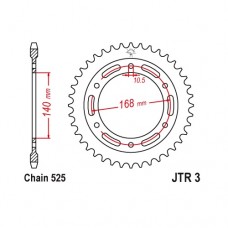 JTR3.47 Звезда задняя 525