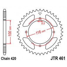 JTR461.50 Звезда задняя 420