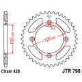 JTR798.52 Звезда задняя 428 JTR798.52 Звезда задняя 428