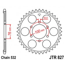 JTR827.52 Звезда задняя 532 JTR827.52 Звезда задняя 532