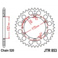 JTR853.45 Звезда задняя 520