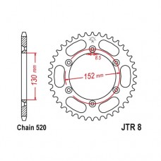 JTR8.48 Звезда задняя 520