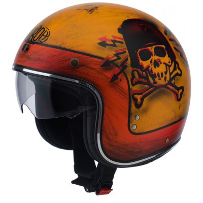 Шлем открытый Airoh Riot Skullboy