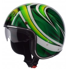Шлем открытый Airoh Riot Turtle Glitter Jet Шлем открытый Airoh Riot Turtle Glitter Jet
