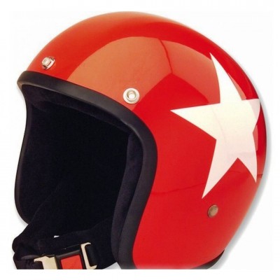 Шлем открытый Bandit Jet Star Red