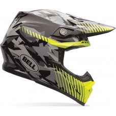 Шлем кроссовый Bell Moto-9 Yellow Camo
