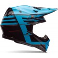 Шлем кроссовый Bell Moto-9 Flex Blocked