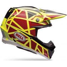 Шлем кроссовый Bell Moto-9 Flex Straped