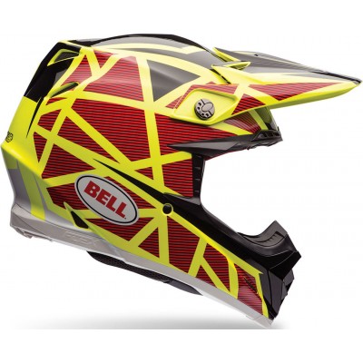Шлем кроссовый Bell Moto-9 Flex Straped