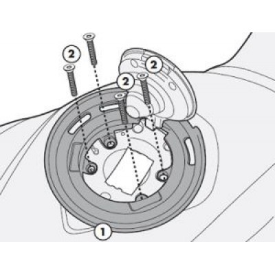 GIVI BF Tanklock система