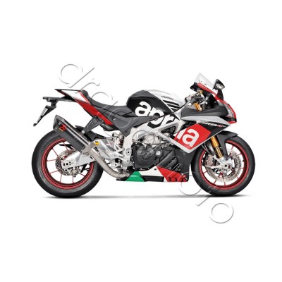 Выхлоп Akrapovic Aprilia RSV4 15- Evolution Carbon RC S-A10SO8-RC