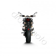 Выхлоп Akrapovic Aprilia SL 750 Shiver 08-09 Titanium S-A7SO1-HDT