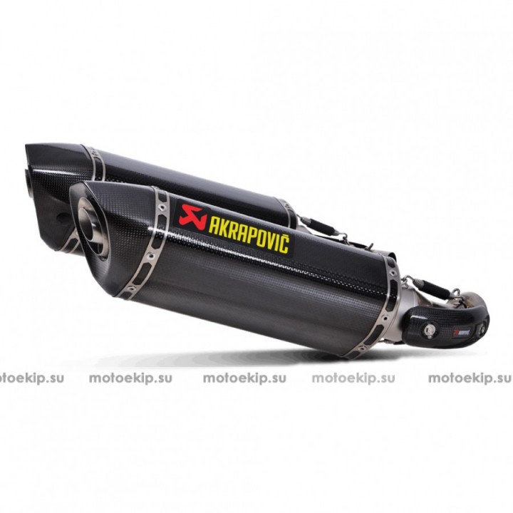 Выхлоп Akrapovic Ducati Monster 696 / 795 / 796 / 1100 / 1100 S Carbon S-D10SO7-HZC