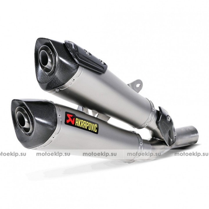 Выхлоп Akrapovic Ducati Diavel 11-15 Titanium S-D12SO2-HXT