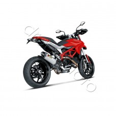 Выхлоп Akrapovic Ducati Hypermotard / Hyperstrada 13-15 Titanium S-D8SO1-HRT