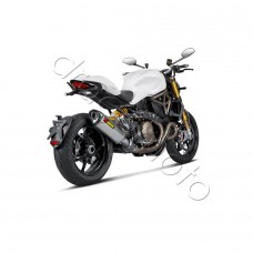 Выхлоп Akrapovic Ducati Monster 821 / Monster 1200 14- Titanium S-D8SO2-HRT