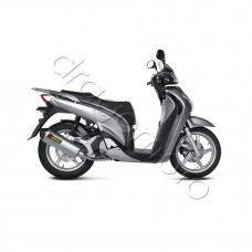 Полная система выпуска Akrapovic Honda SH 125 150 05-12 S-H125R1-HRSS
