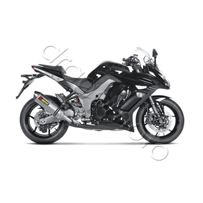 Полная система выпуска Akrapovic Kawasaki Z 1000 / Z 1000 SX 10-13 Titanium RC S-K10R6-ZT