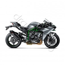 Выхлоп Akrapovic Kawasaki Ninja H2 15- Carbon S-K10SO15-HHX2C