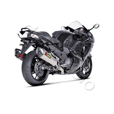 Выхлоп Akrapovic Kawasaki ZZR 1400 12-15 Titanium S-K14SO4-HZAAT