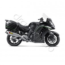 Выхлоп Akrapovic Kawasaki 1400 GTR 08- Titanium S-K14SO5-HZAAT