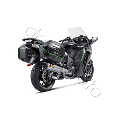 Выхлоп Akrapovic Kawasaki 1400 GTR 08- Titanium S-K14SO5-HZAAT