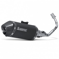 Полная система выпуска Akrapovic Piaggio Liberty - Vespa LX / Primavera / Sprint 125 150 13-15 Nero S-VE125R1-HZBL1