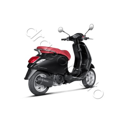 Полная система выпуска Akrapovic Piaggio Liberty - Vespa LX / Primavera / Sprint 125 150 13-15 Nero S-VE125R1-HZBL1
