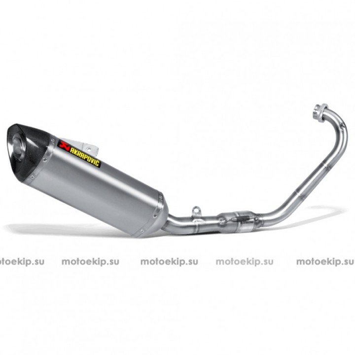 Полная система выпуска Akrapovic Yamaha MT 125 / YZF R 125 14- Titanium S-Y125R2-HRT