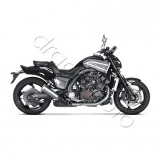 Выхлоп Akrapovic Yamaha V-Max 09- Titanium S-Y17SO1-HBAV