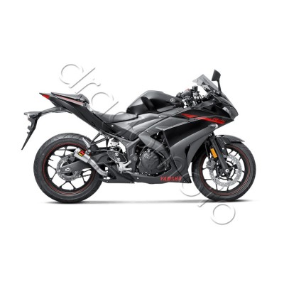 Выхлоп Akrapovic Yamaha YZF R25 / R3 14- RC S-Y2SO11-AHCSS