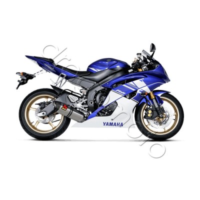 Полная система выпуска Akrapovic Yamaha YZF R6 08- Evolution Titanium RC S-Y6RFT7TL-ZT