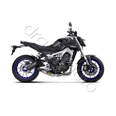 Полная система выпуска Akrapovic Yamaha MT-09 14- Titanium S-Y9R3-HAFT