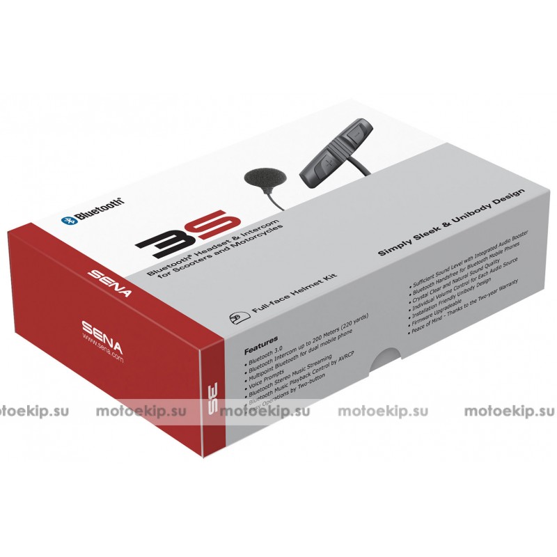 sena sena 3s bluetooth headset and intercom headset