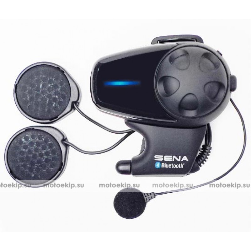 Sena SMH10 Bluetooth Dual Pack Headset Intercom with Universal Microphone Kit