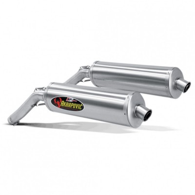 Выхлоп Akrapovic Kawasaki KLV 1000 / Suzuki V-STROM 1000 Titanium SS-S10SO1-HT