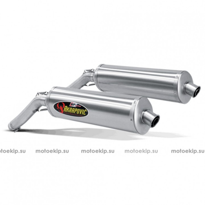 Выхлоп Akrapovic Kawasaki KLV 1000 / Suzuki V-STROM 1000 Titanium SS-S10SO1-HT