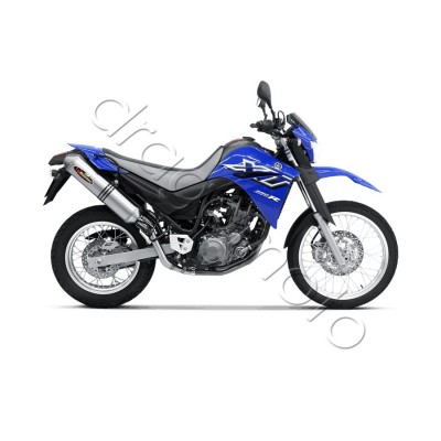 Полная система выпуска Akrapovic Yamaha MT-07 14- Titanium S-Y7R1-HAFT