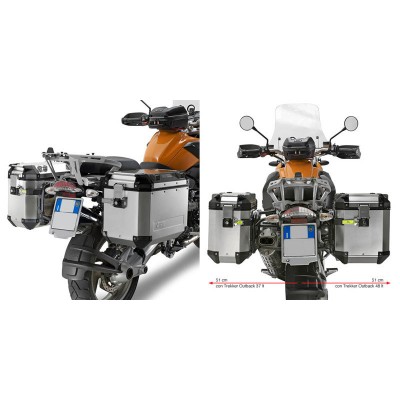 Крепление Givi PL684CAM Pannier Holder